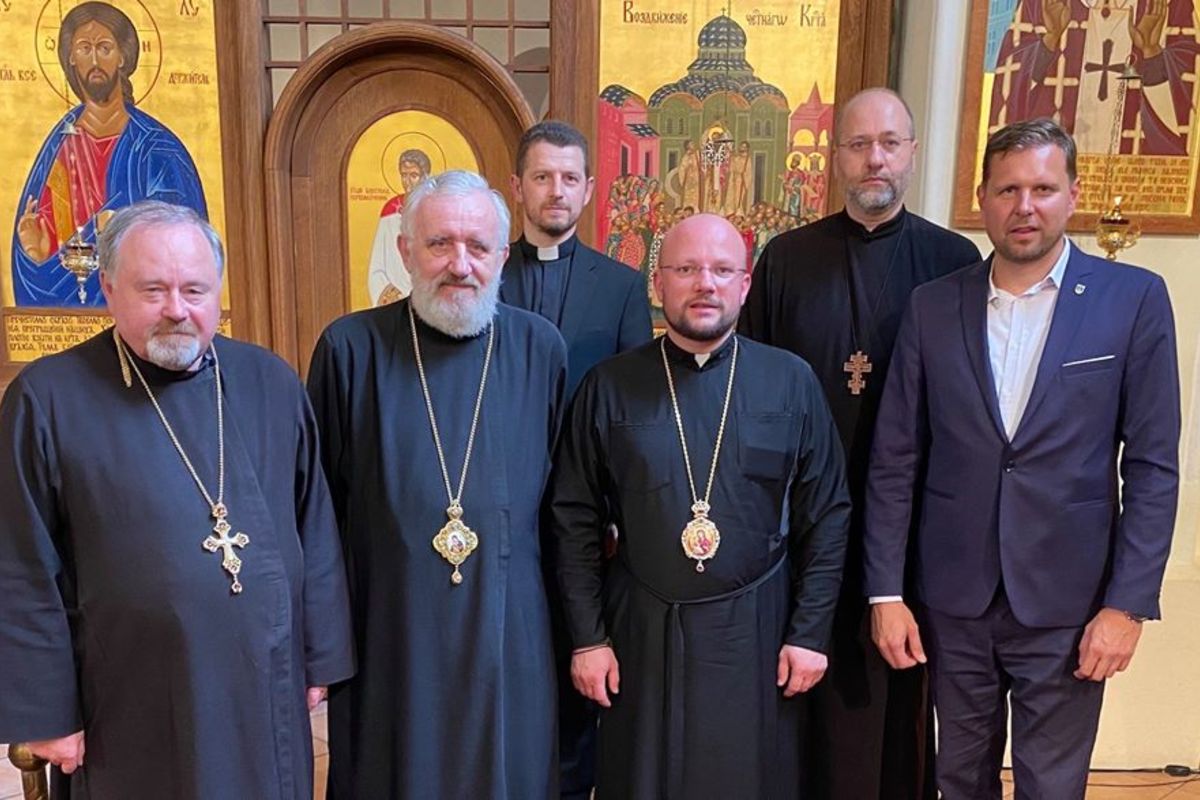 Владика Степан Сус у Словаччині провів зустрічі із Послом України та єпископом Братиславської єпархії ГКЦ