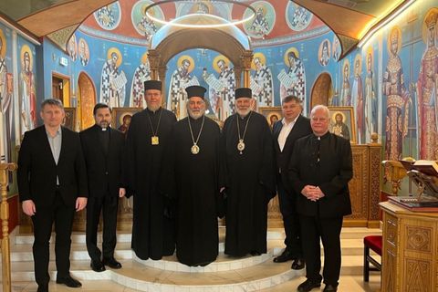 Представники ВРЦіРО в Лондоні зустрілися з Президентом Конференції Європейських Церков