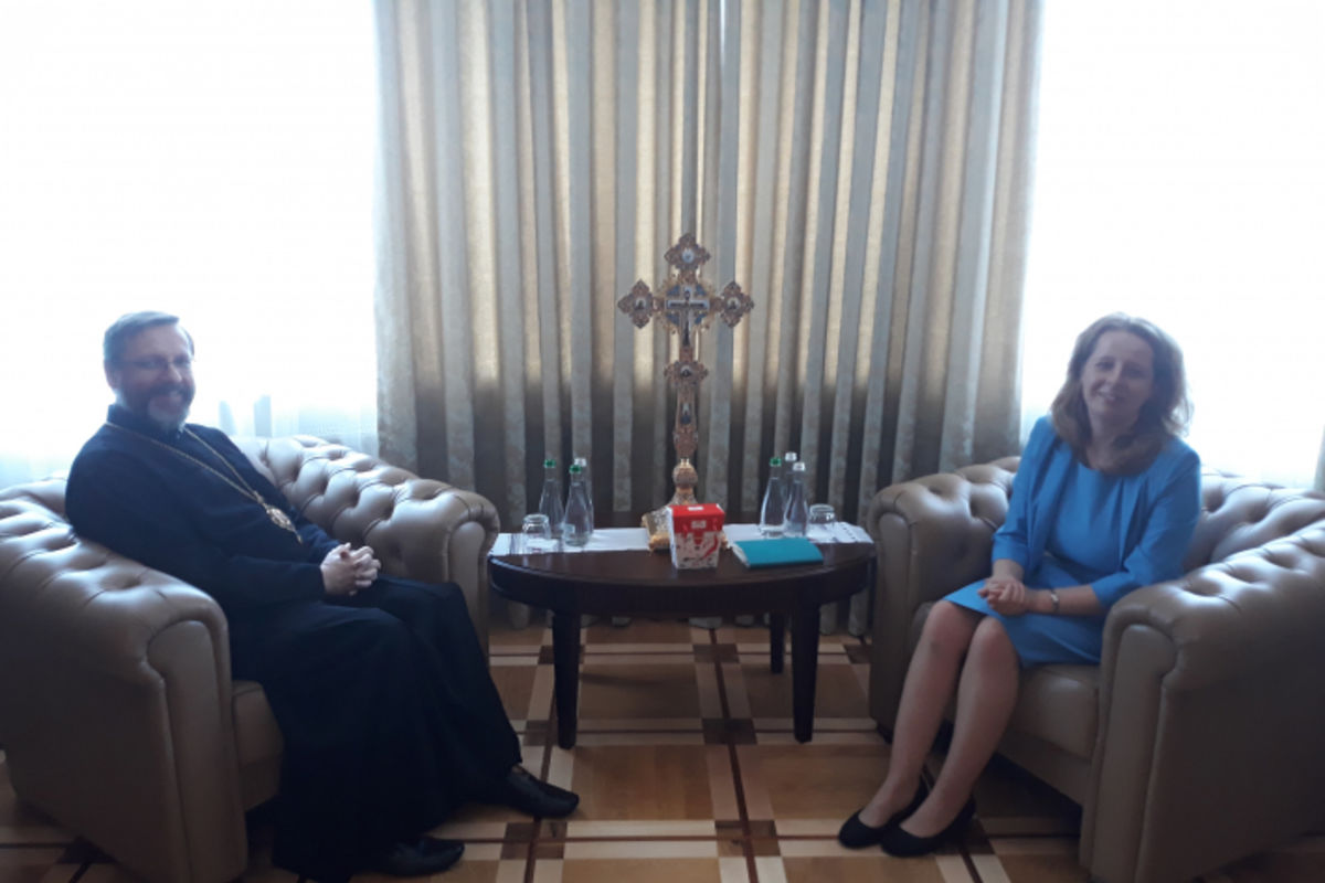 Глава УГКЦ зустрівся з головою Державної служби України з питань етнополітики та свободи совісті