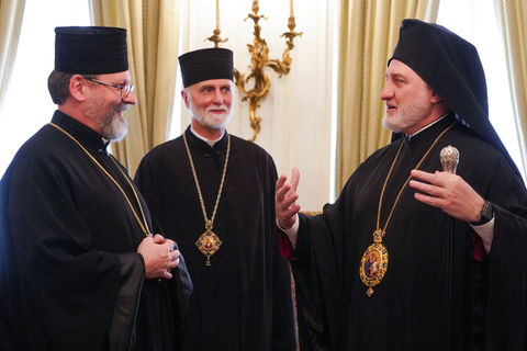 Єпископи Постійного Синоду зустрілися в Нью-Йорку з архиєпископом Елпідофором