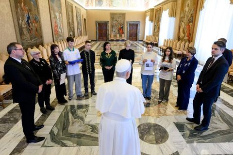 Папа Лев XIV зустрівся з українськими дітьми, повернутими з Росії