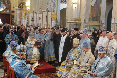 У Тернополі катедральна парафія за участі семи єпископів відзначила храмовий празник