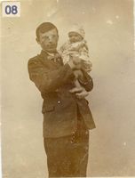 1933 р. Володимир Прийма з донькою Анною-Іреною