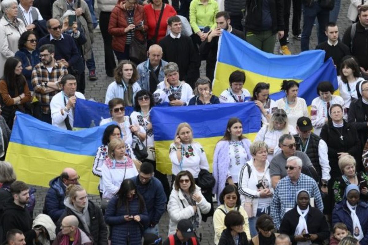 Папа українським прочанам: молюся разом з вами за вашу країну