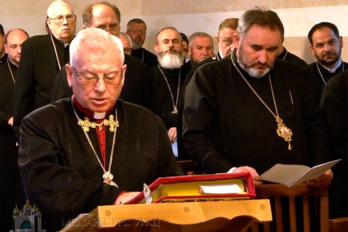 Члени Синоду Єпископів УГКЦ помолилися до Святого Духа та склали присягу