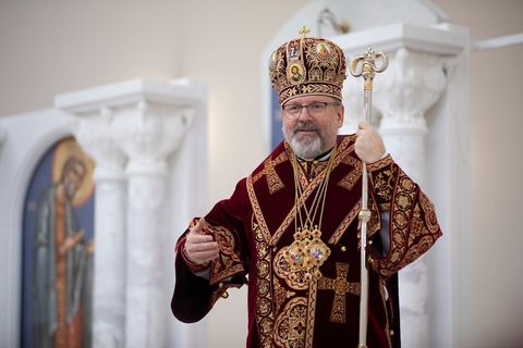 «Частка з Христом»: проповідь Блаженнішого Святослава під час Вечірні з Літургією святого Василія Великого у Великий четвер