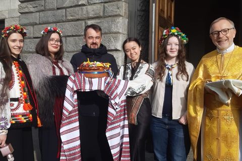 Українська громада Цюріха вперше вітала єпископа Ігоря Ранцю у своїй парафіяльній спільноті