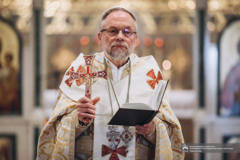«Молімось за світичів УГКЦ, що в часи переслідування залишалися вірними», — владика Гліб Лончина у соборі Святої Софії