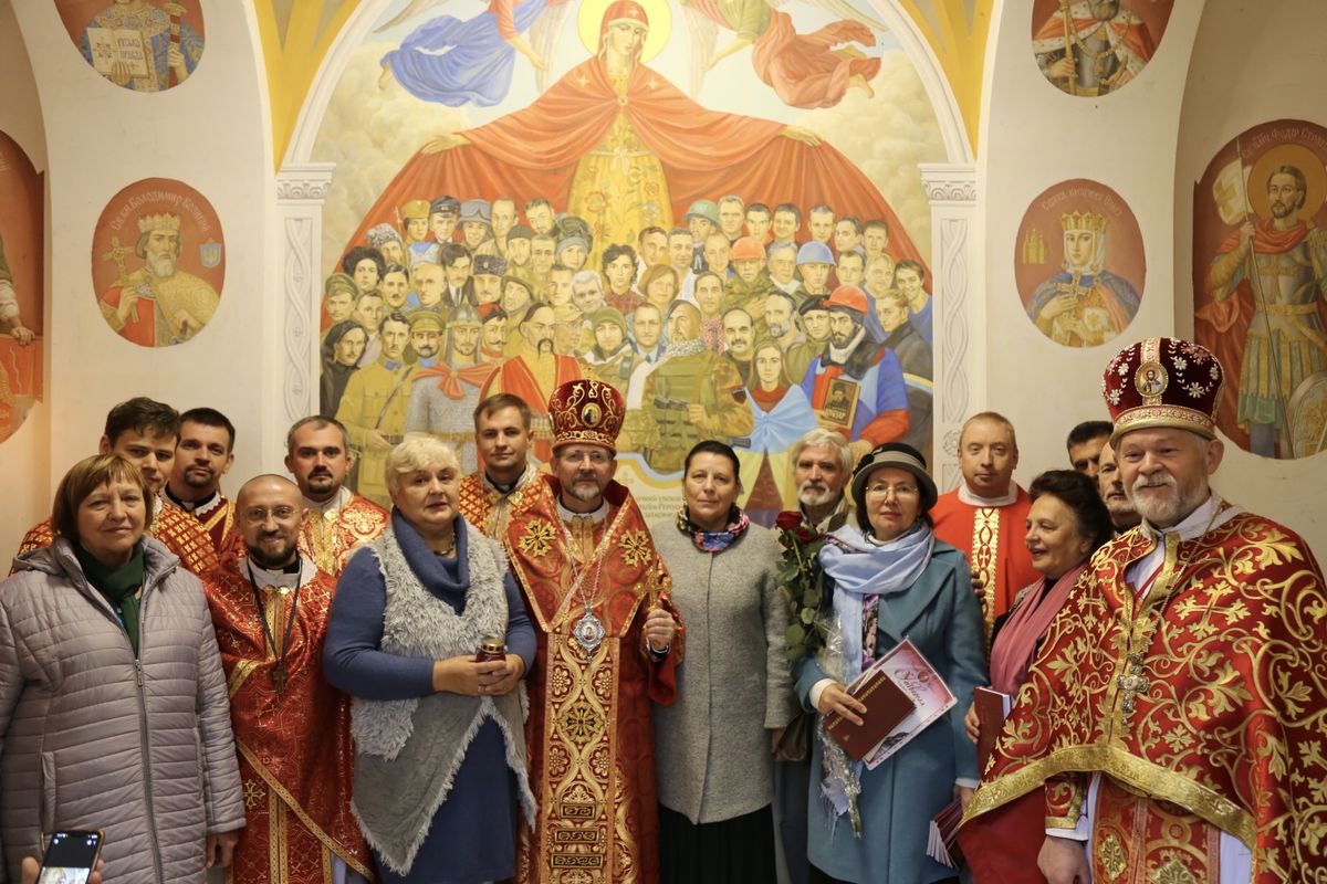 У Києві освятили військову каплицю Воздвиження Чесного Хреста