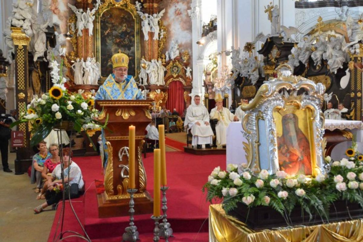 Владика Володимир Ющак став гостем римо-католицького паломництва до Кшешува (Польща)