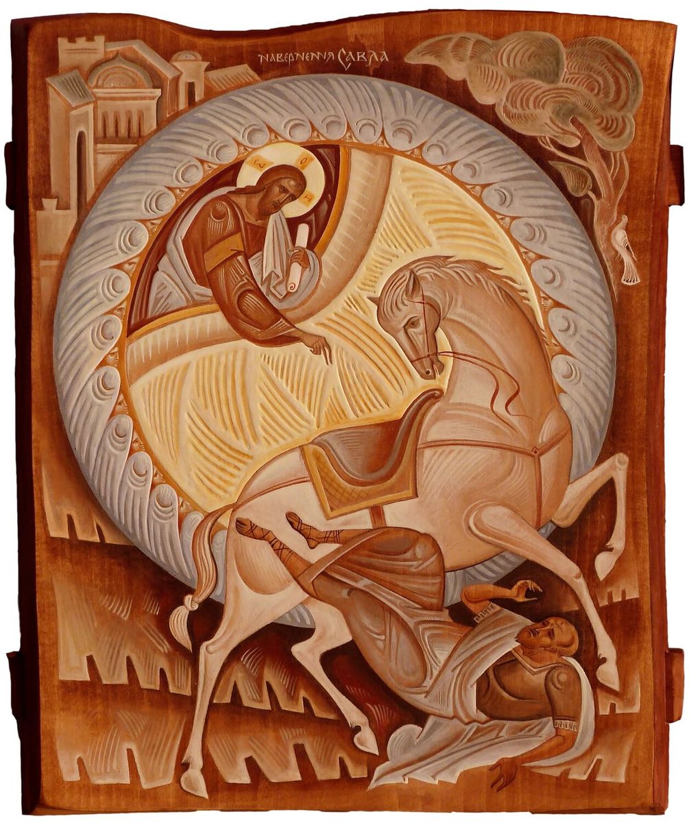 Кость Маркович, Навернення апостола Павла.