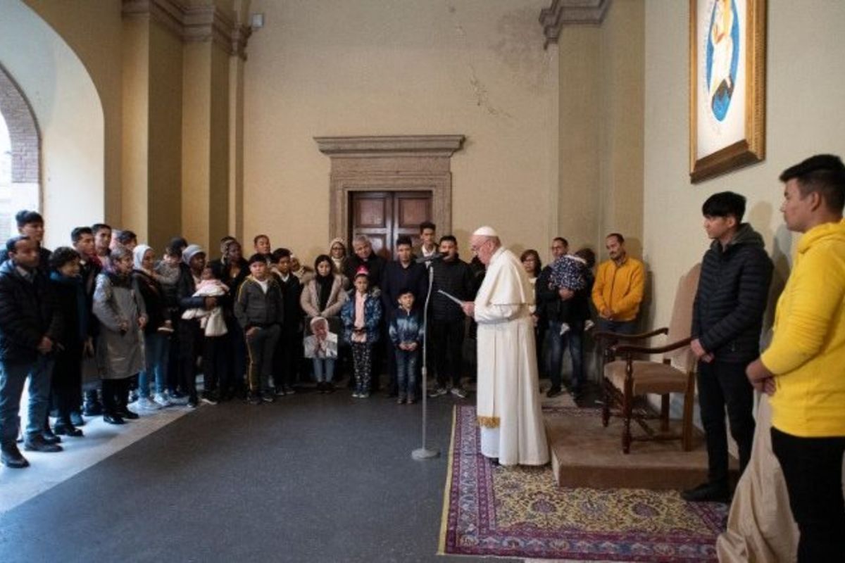 Папа під час зустрічі з мігрантами: Наша інертність є гріхом!