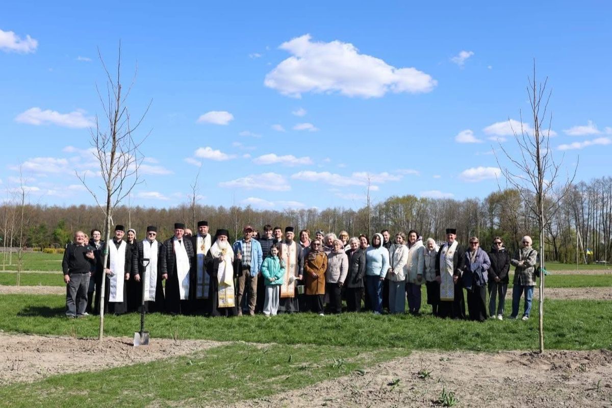 У Саду Українства на Волині висадили дерева на честь великих подвижників УГКЦ