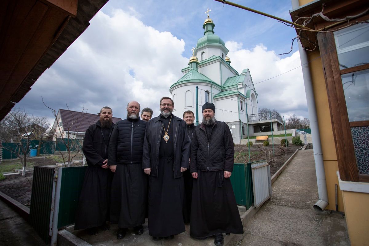 Блаженніший Святослав відвідав монастир Студійського уставу Святого Антонія Печерського на Київщині