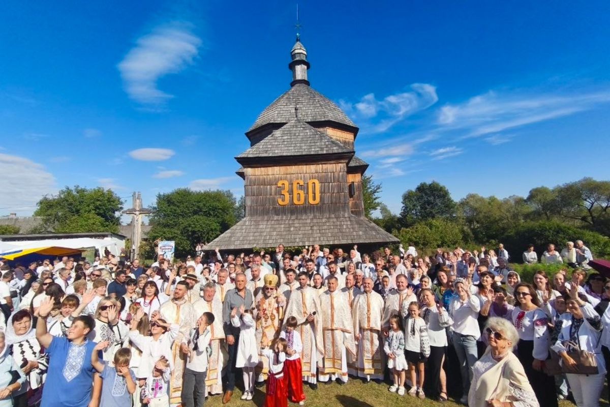 У селі Дернів відсвяткували 360-літній ювілей храму Святого великомученика Микити