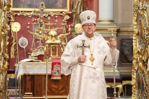 «Будьмо ангелами для інших людей!» — єпископ Володимир Груца у свято Архистратига Михаїла