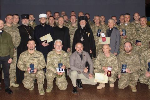 У Києві владика Михаїл Колтун взяв участь в урочистостях з нагоди Дня військового капелана
