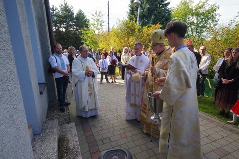 Єпископ Володимир Ющак освятив каплицю для української греко-католицької громади у Водзіславі-Шльонському