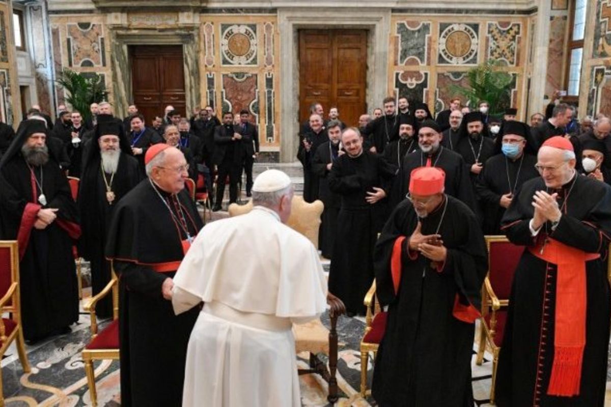 Папа Східним Церквам: світ потребує свідчення сопричастя