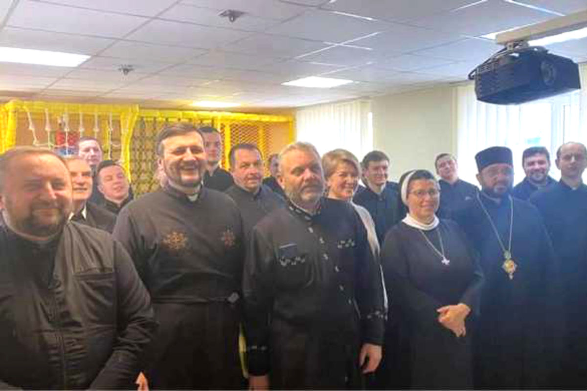 Голова Комісії УГКЦ у справах душпастирства охорони здоров’я зустрілася з духовенством Кам’янець-Подільської єпархії