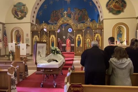У США відбулися похоронні богослужіння п. Юрія Шевчука