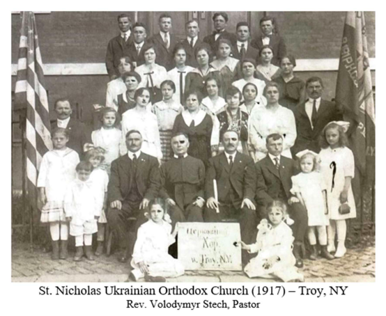 Отець Володимир Стех в Америці. Фото: ukrainianchurchmusicarchive.com