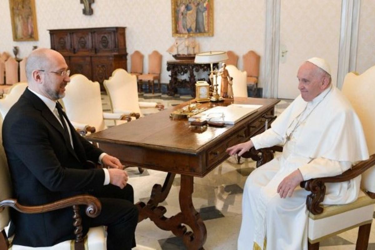 Папа Франциск прийняв Прем’єр-міністра України Дениса Шмигаля