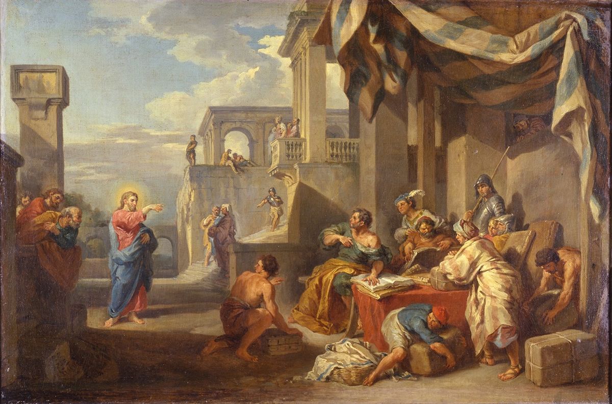 Джованні Паоло Паніні, Покликання святого Матея, 1752 рік