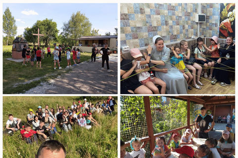 Упродовж літа у Донецькому екзархаті вдалося провести 18 літніх таборів для 400 дітей