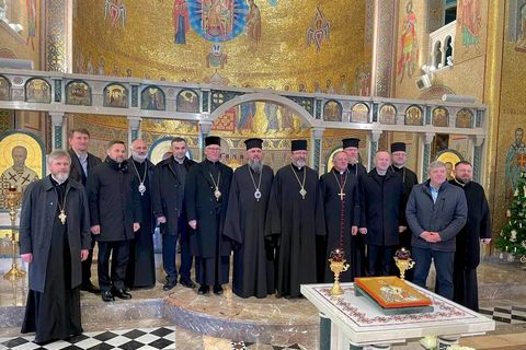 Представники Всеукраїнської ради Церков та релігійних організацій відвідали Собор святої Софії у Римі