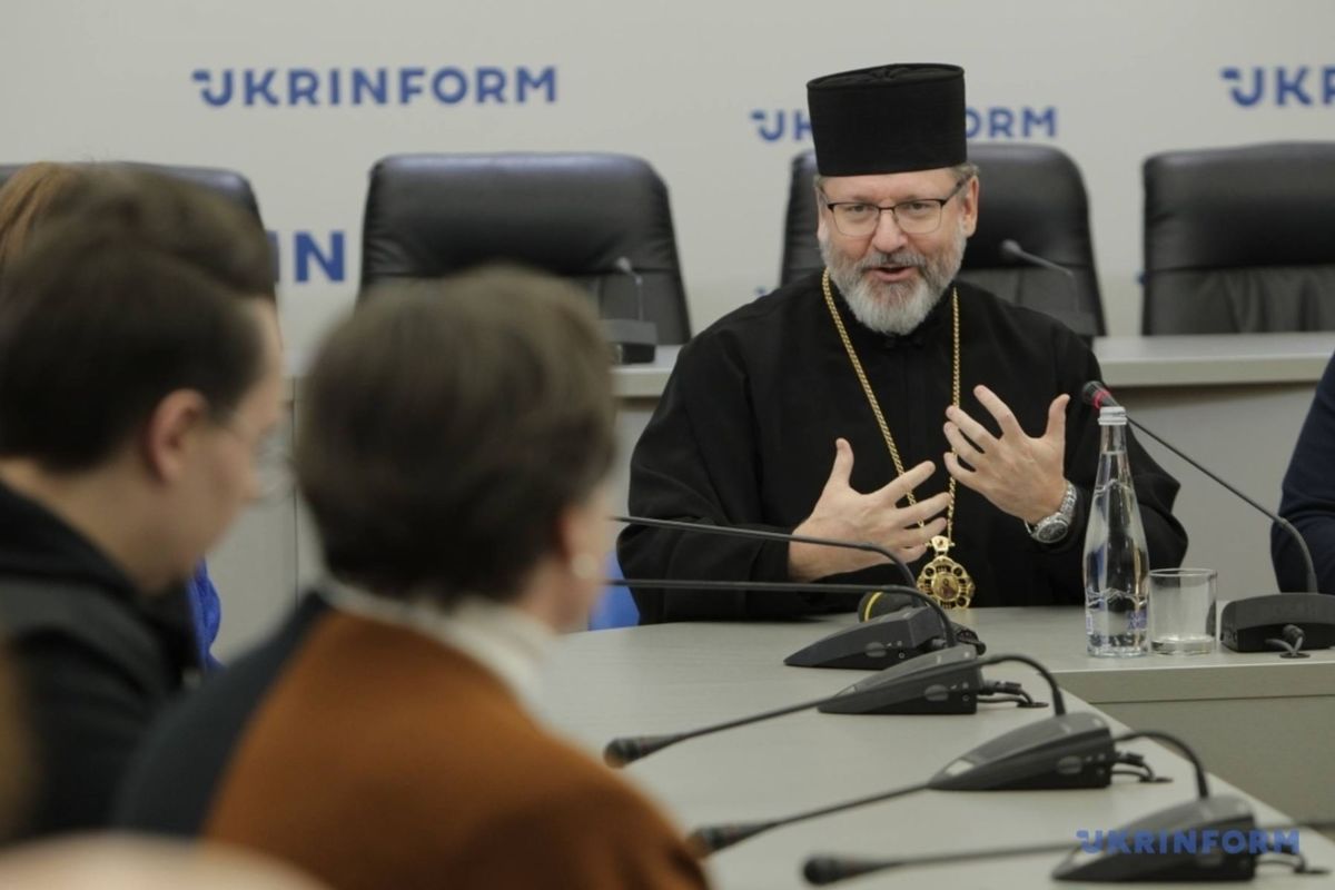 «Я не вірю, що може бути правда, яка зашкодить», — Глава УГКЦ на зустрічі з журналістами «Укрінформу»