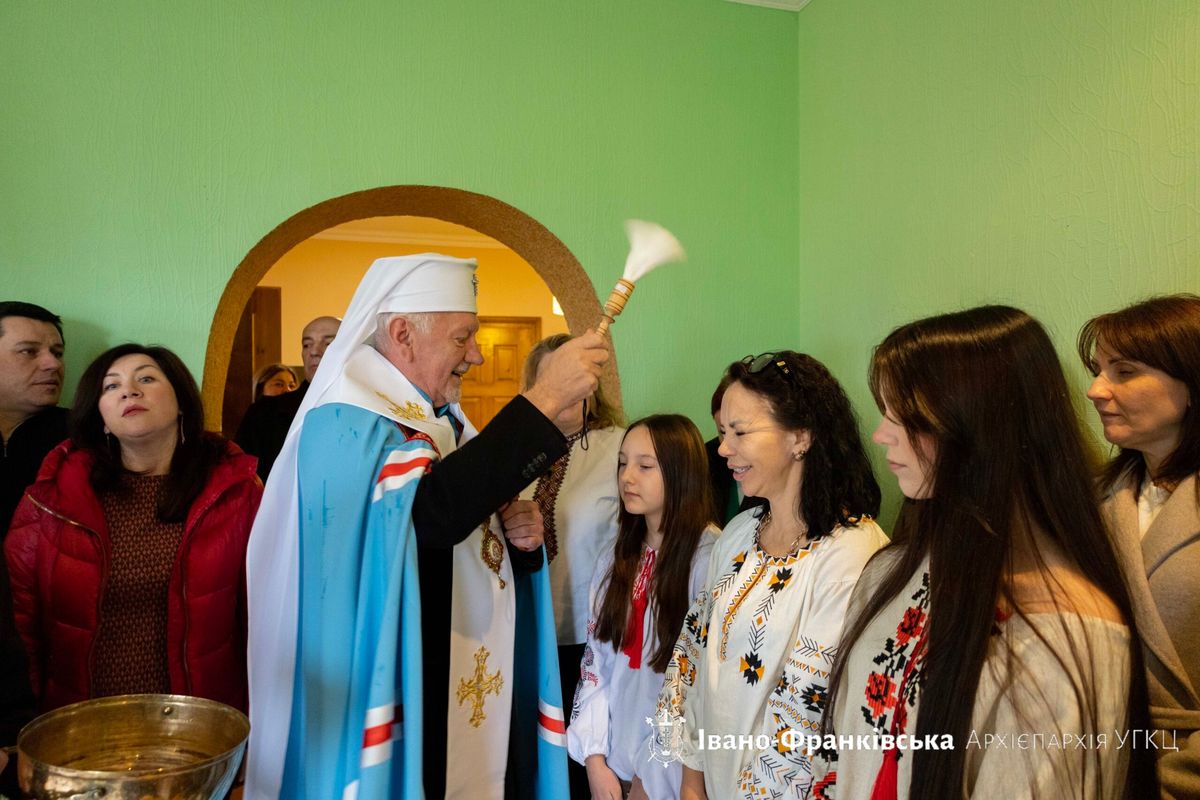 В Угорниках митрополит Володимир Війтишин освятив дитячий будинок сімейного типу