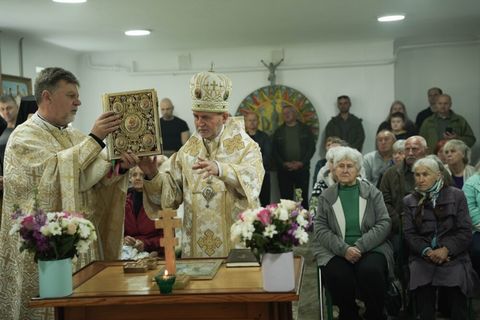 У місті Ізюмі Харківської області освячено каплицю Святого великомученика Юрія