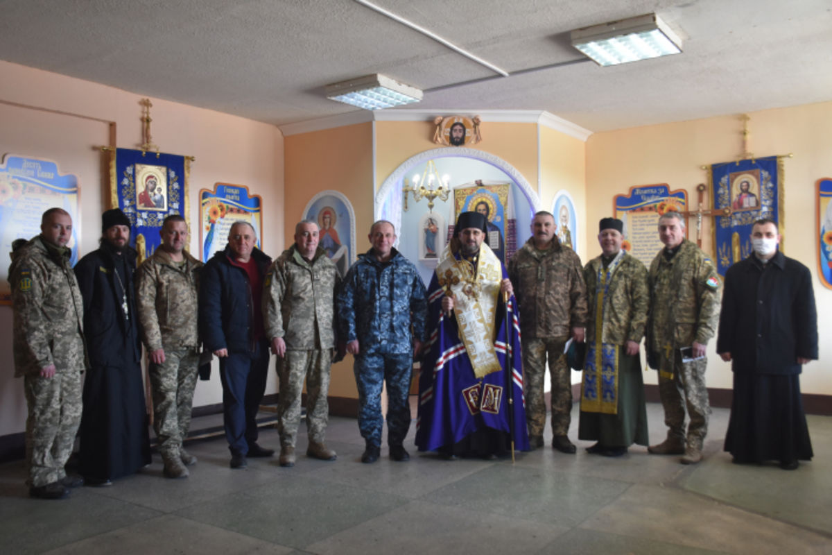Владика Михайло Бубній освятив на Одещині каплицю для українських військовослужбовців