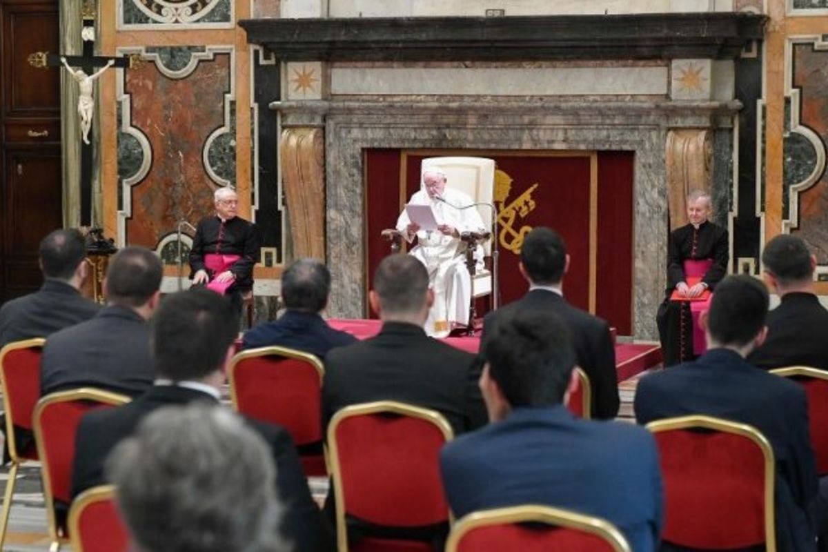 Папа семінаристам: відкритість на інших — доказ того, що людина від Бога