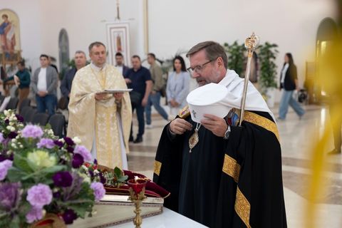 «Христос не тільки поруч, Він — попереду», — Глава УГКЦ у неділю по Воздвиженні