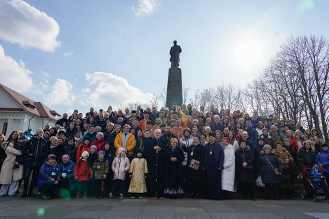 Владика Йосиф Мілян у Каневі: «Тарас Шевченко закликає нас оновлювати рідну українську землю»