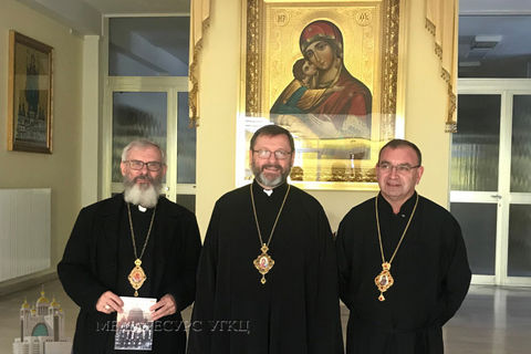 Блаженніший Святослав у Римі зустрівся з ієрархами УГКЦ із Бразилії