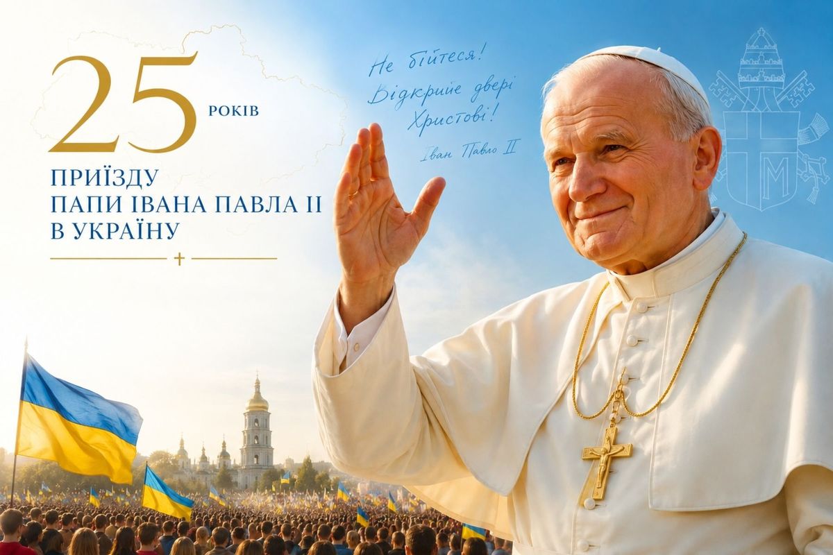 Патріарша комісія у справах молоді презентує програму до 25-річчя візиту святого Івана Павла ІІ в Україну