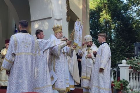 «Боже, поклади Свої руки на Україну, щоб вона ожила», — владика Йосиф Мілян у Зарваниці