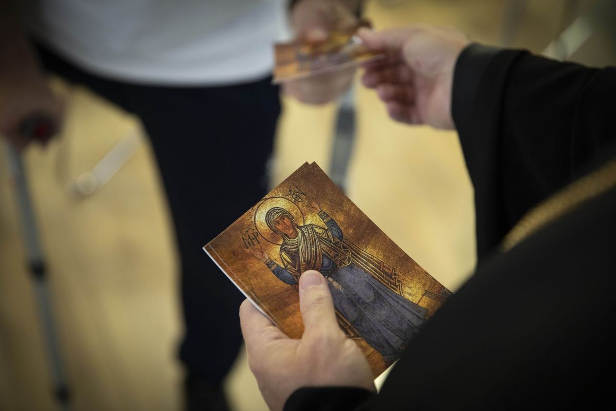 За загиблих захисників і захисниць України Глава УГКЦ помолився з їхніми побратимами