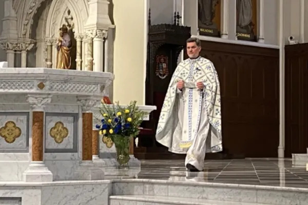 Отець Ярослав Налисник, настоятель Української католицької церкви Христа-Царя в Бостоні.