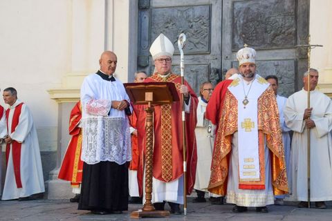Єпископ Григорій Комар взяв участь у святкуваннях на честь священномученика Діонісія у місті Кротоне