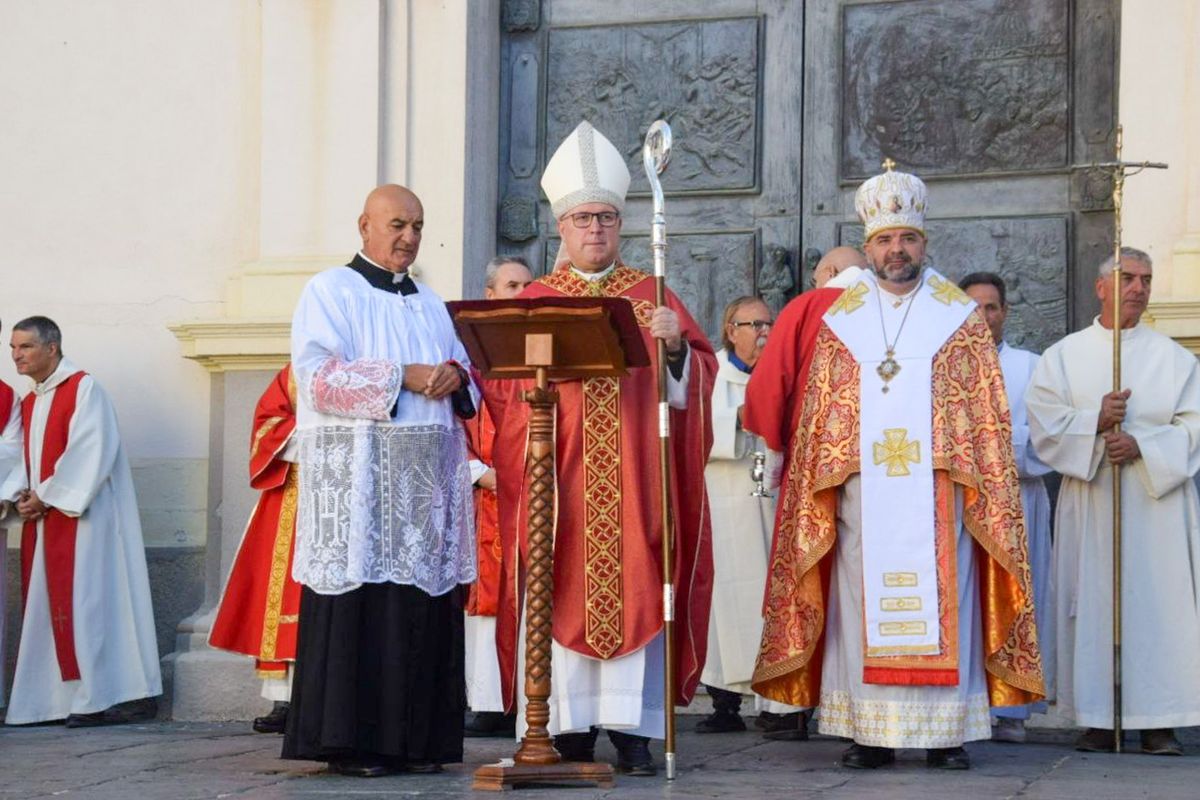 Єпископ Григорій Комар взяв участь у святкуваннях на честь священномученика Діонісія у місті Кротоне