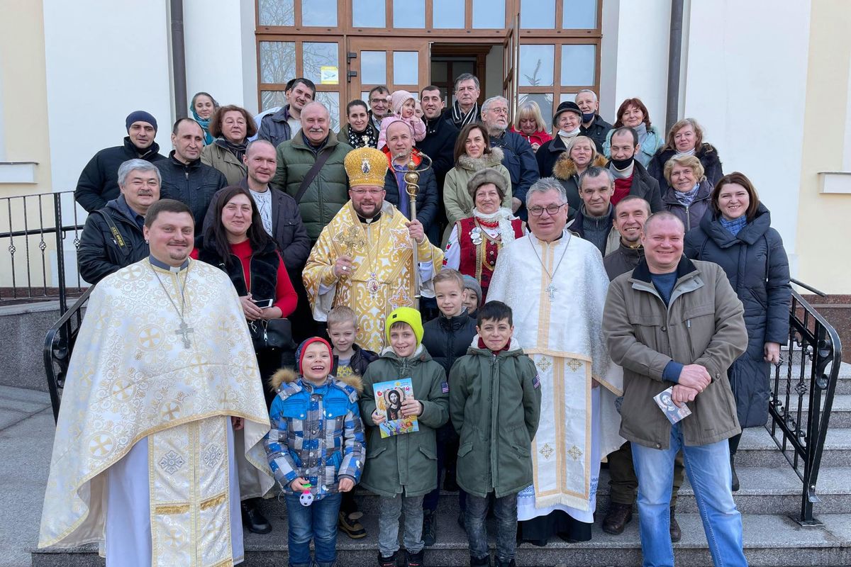 Владика Степан Сус очолив Літургію для української громади у Кишиневі