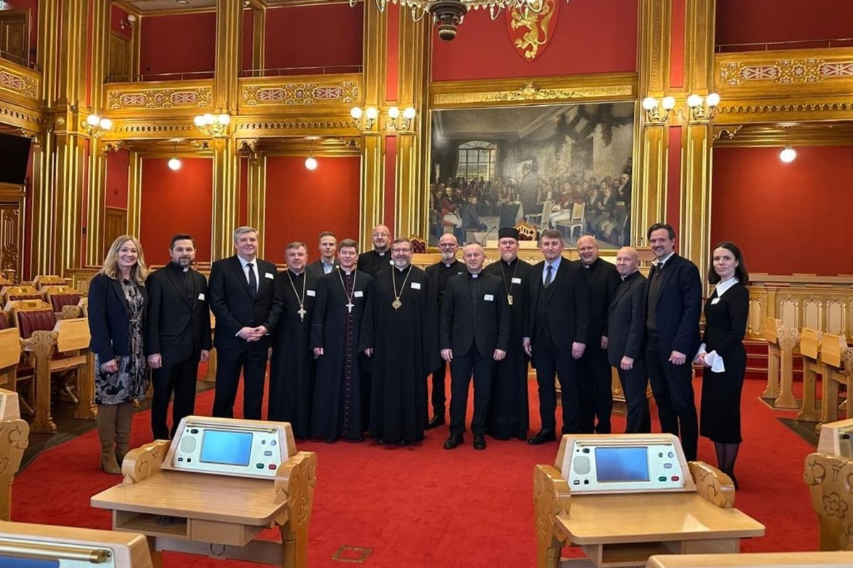 Глава УГКЦ у Парламенті Норвегії: Європа має подбати про свою безпеку і дітей війни