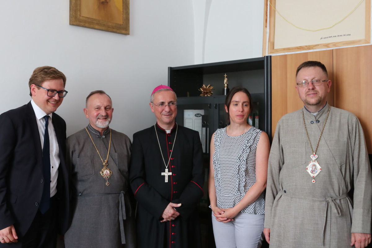 Архиєпископ Гамбургу відвідав Львівську архиєпархію УГКЦ