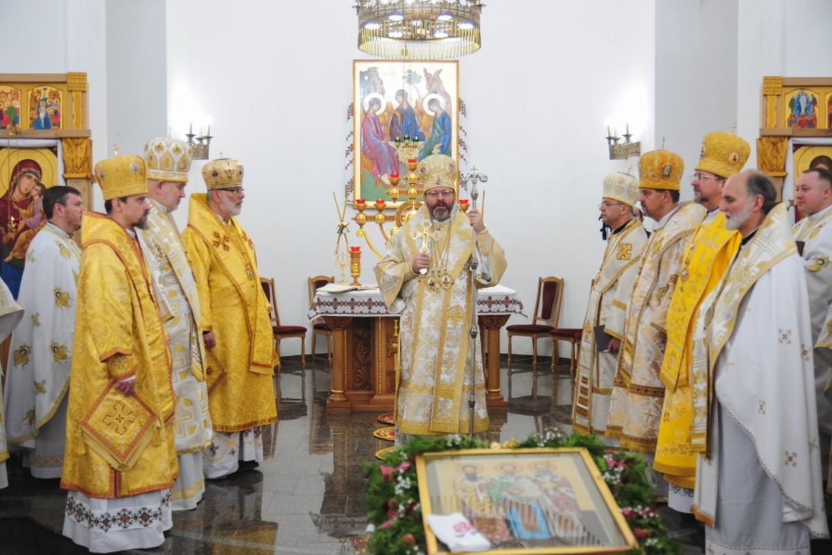 На семінарійний празник до Київської семінарії завітав Блаженніший Святослав разом із членами Постійного Синоду Єпископів УГКЦ