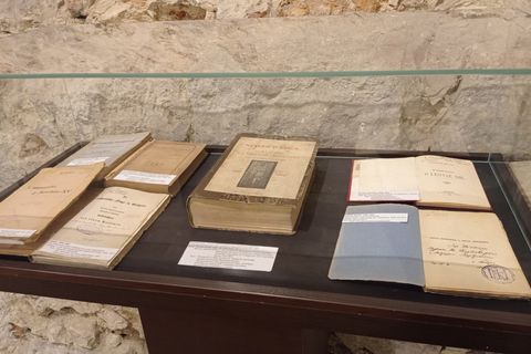 У підземеллі Гарнізонного храму у Львові експонують унікальні видання з книгозбірні Митрополита Андрея
