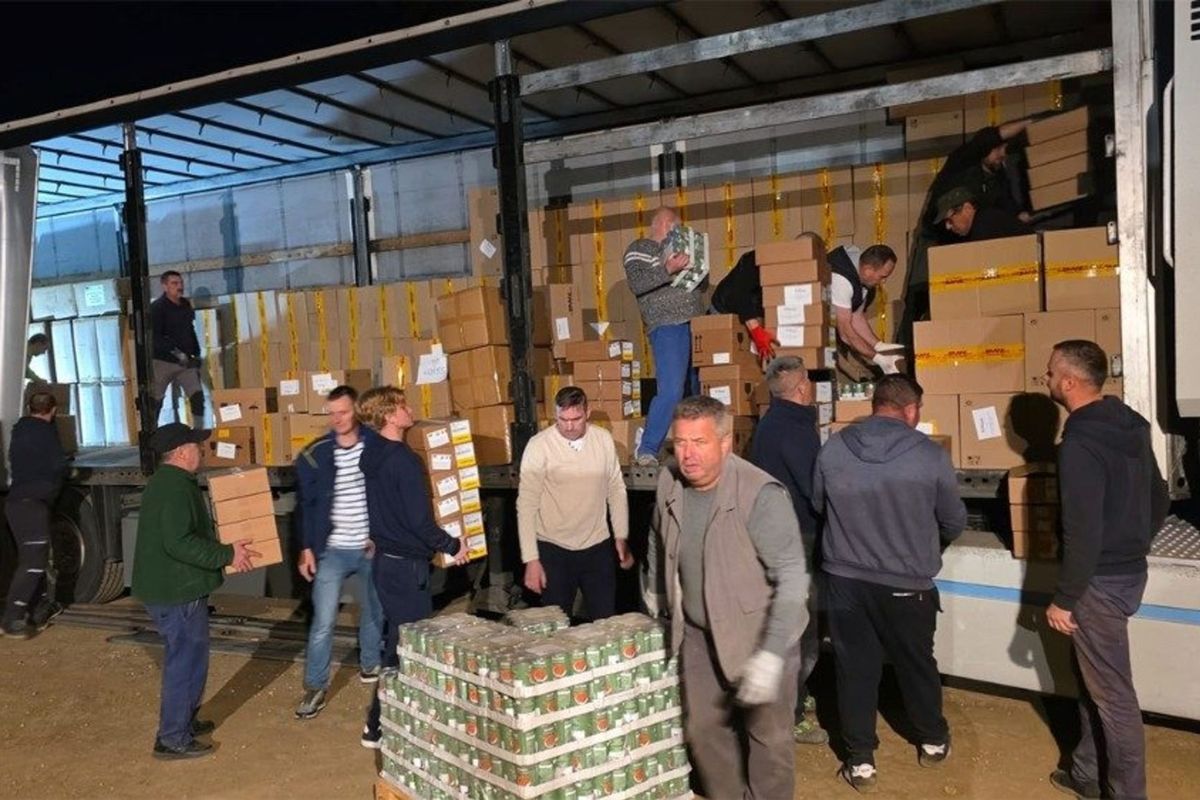 До Харкова прибув вантаж гуманітарної допомоги від Папи